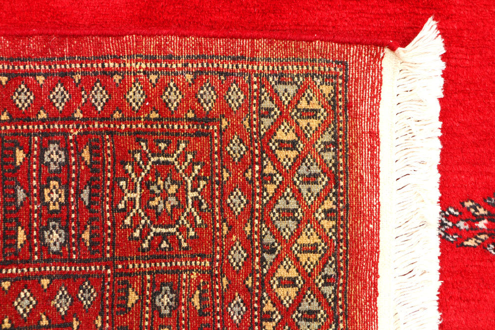 Red Bokhara 3' 1 x 5' 2 - No. 44172 - ALRUG Rug Store