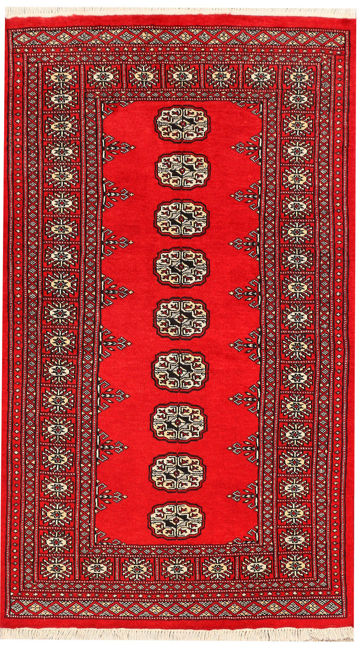 Red Bokhara 2'  11" x 5'  1" - No. QA95799