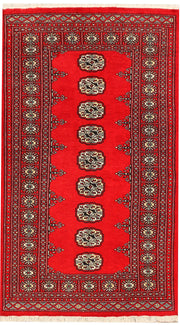 Red Bokhara 2'  11" x 5'  1" - No. QA95799