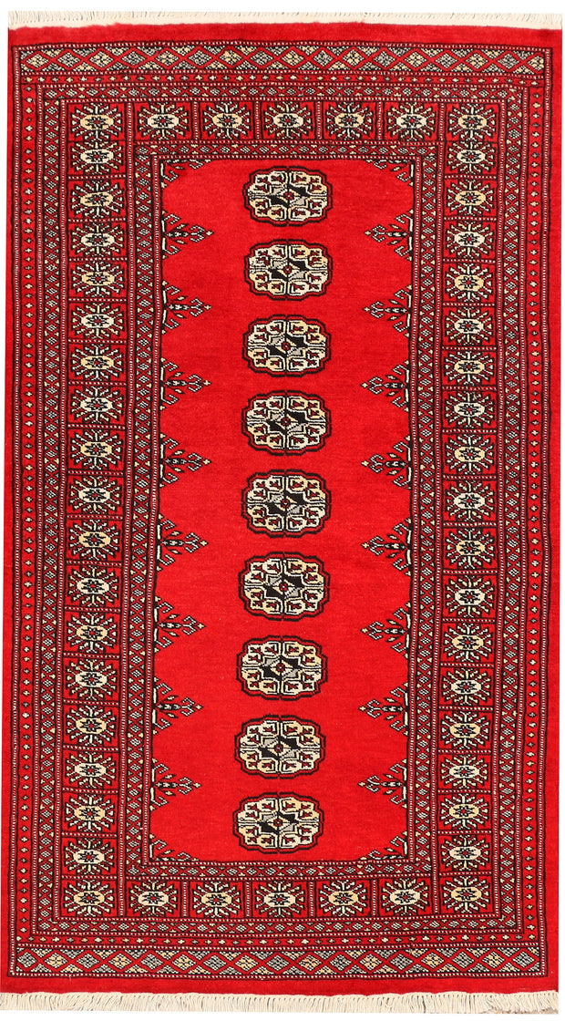 Red Bokhara 2'  11" x 5'  1" - No. QA95799