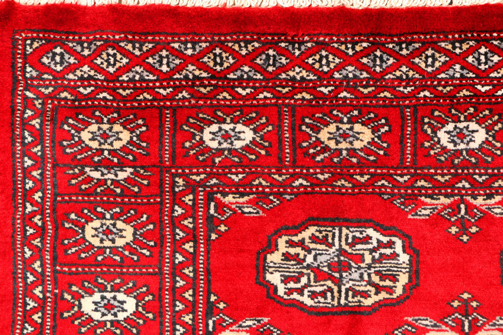 Red Bokhara 3' x 5' - No. 44182 - ALRUG Rug Store