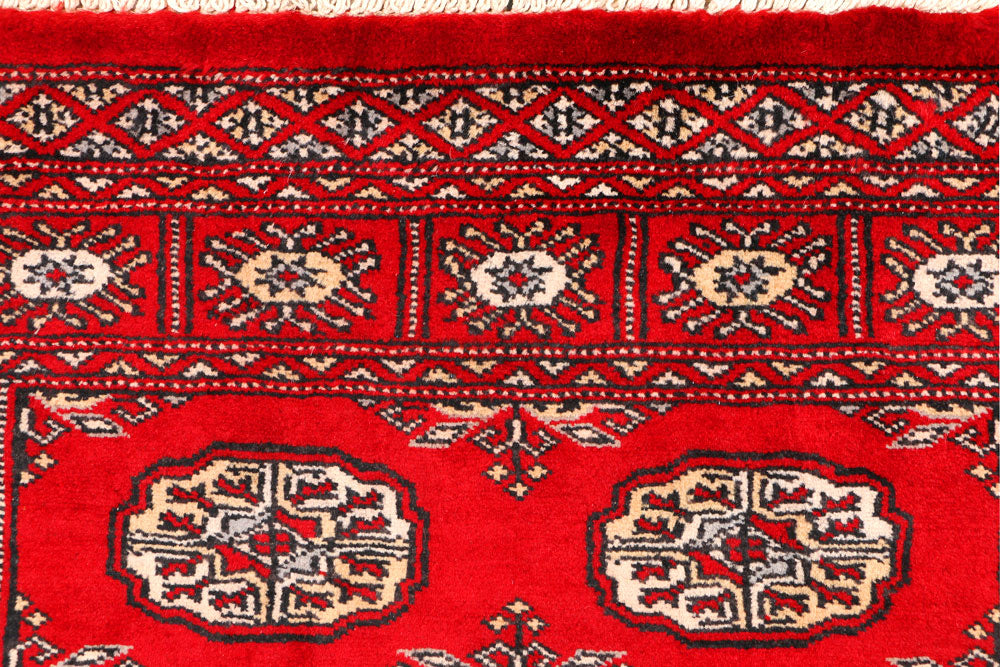 Red Bokhara 3' x 5' - No. 44182 - ALRUG Rug Store