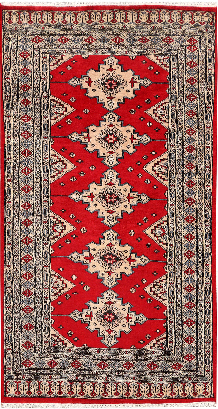 Red Caucasian 3'  x" 5'  7" - No. QA29375
