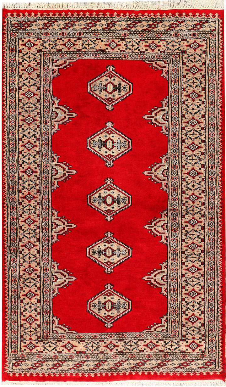 Red Jaldar 3' 1 x 5' 1 - No. 44210 - ALRUG Rug Store