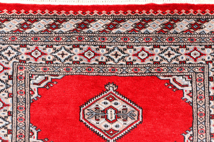 Red Jaldar 3'  1" x 5'  3" - No. QA76415