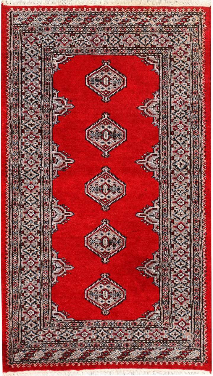 Red Jaldar 3'  1" x 5'  3" - No. QA76415