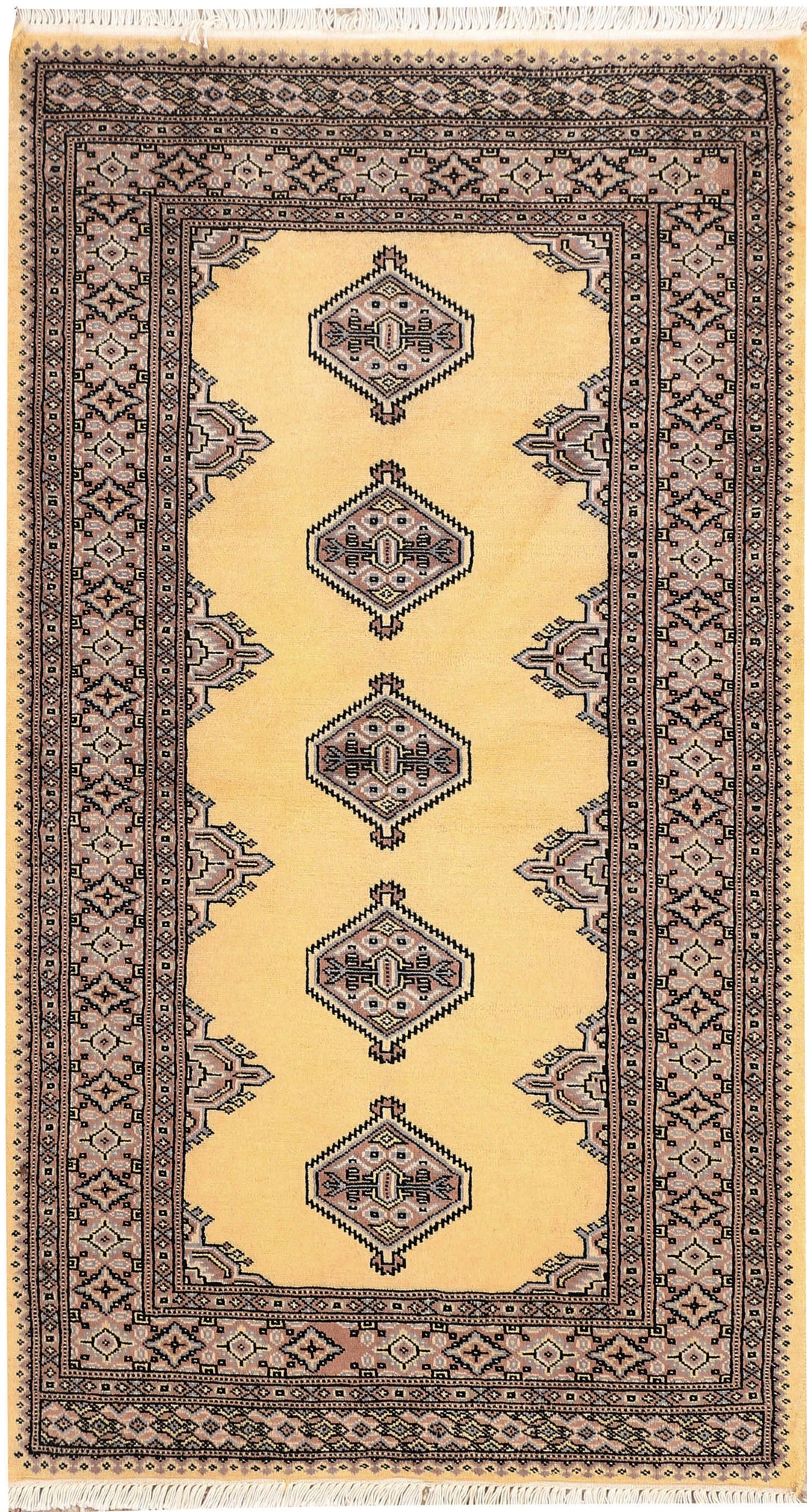 Lemon Chiffon Jaldar 2' 11 x 5' 3 - No. 44216 - ALRUG Rug Store