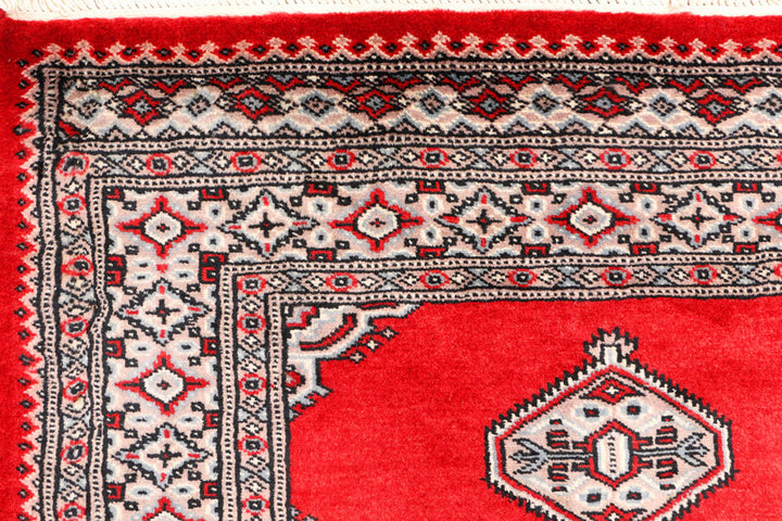 Red Jaldar 3'  1" x 5'  5" - No. QA90804