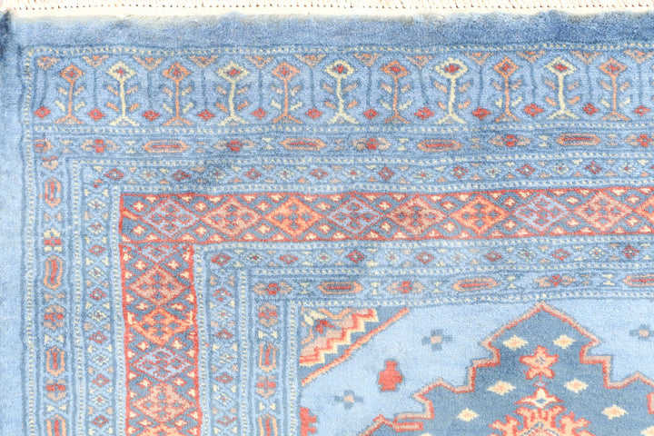 Light Steel Blue Jaldar 3' 1 x 5' - No. 44231 - ALRUG Rug Store