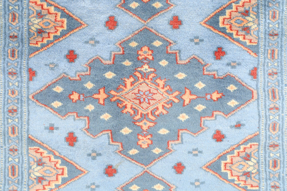 Light Steel Blue Jaldar 3' 1 x 5' - No. 44231 - ALRUG Rug Store