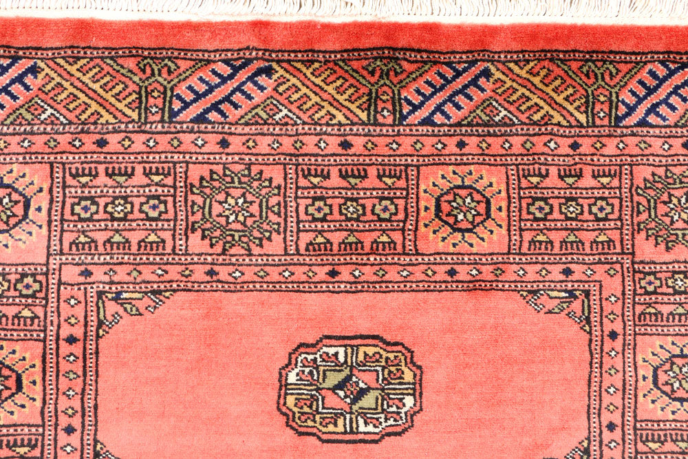 Indian Red Bokhara 3' 1 x 5' 4 - No. 44242 - ALRUG Rug Store