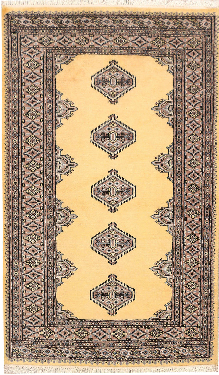 Pale Goldenrod Jaldar 3' 2 x 5' 2 - No. 44255 - ALRUG Rug Store