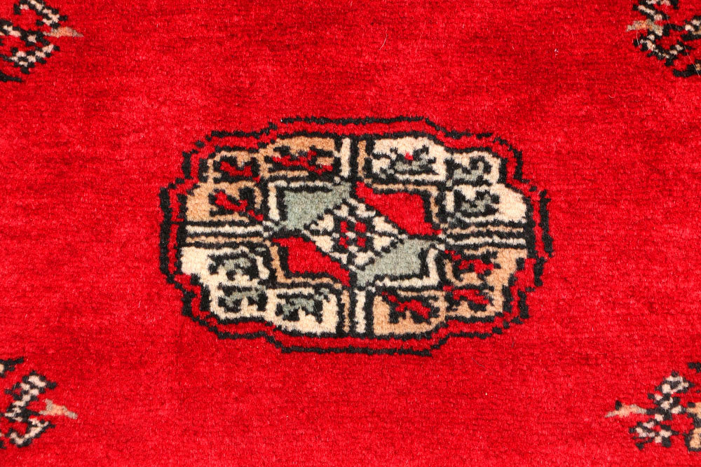 Dark Red Bokhara 2' 7 x 3' 10 - No. 44356 - ALRUG Rug Store