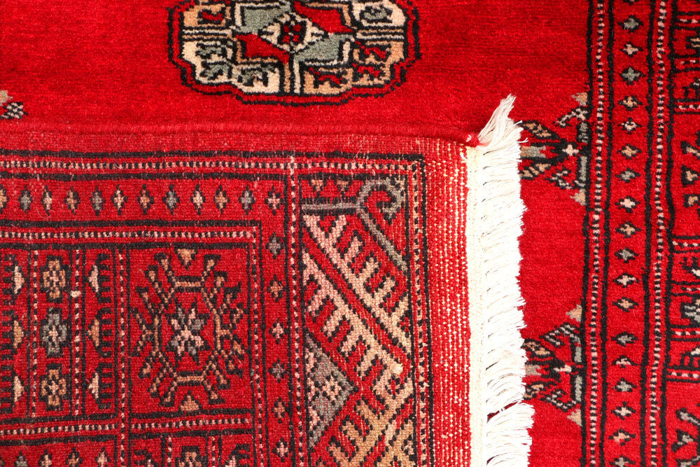 Dark Red Bokhara 2' 7 x 3' 10 - No. 44356 - ALRUG Rug Store