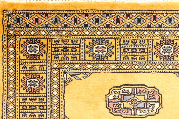 Gold Bokhara 2' 6 x 3' 10 - No. 44359 - ALRUG Rug Store