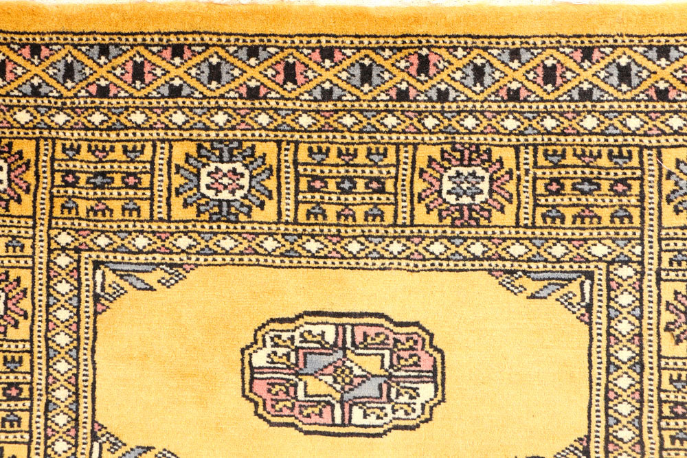 Gold Bokhara 2' 6 x 3' 10 - No. 44359 - ALRUG Rug Store