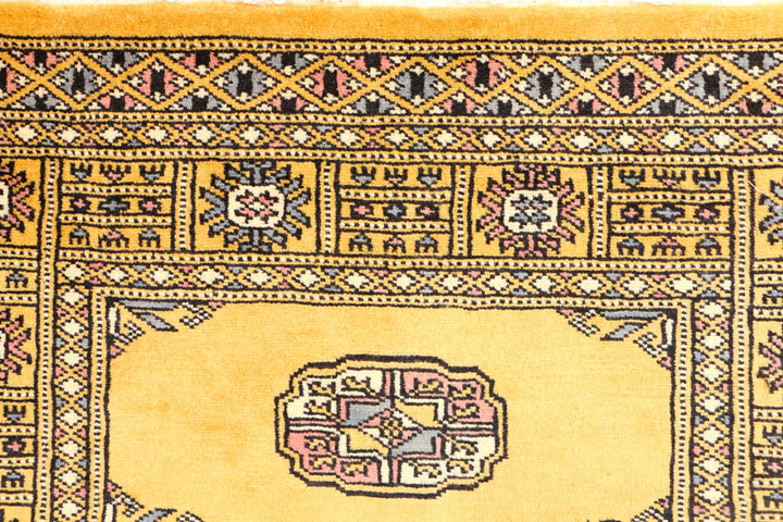 Gold Bokhara 2' 6 x 3' 10 - No. 44359 - ALRUG Rug Store