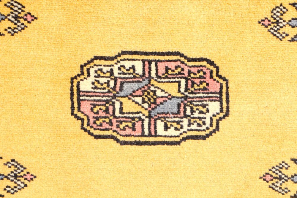 Gold Bokhara 2' 6 x 3' 10 - No. 44359 - ALRUG Rug Store