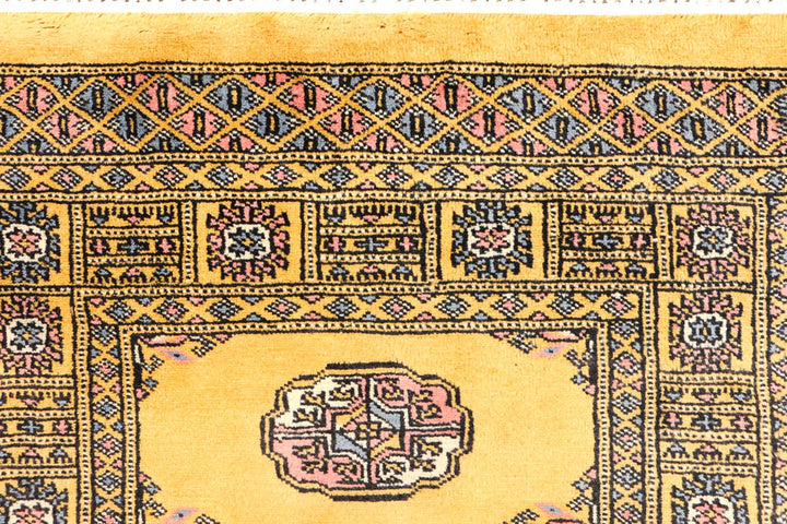 Gold Bokhara 2' 6 x 4' 1 - No. 44385 - ALRUG Rug Store