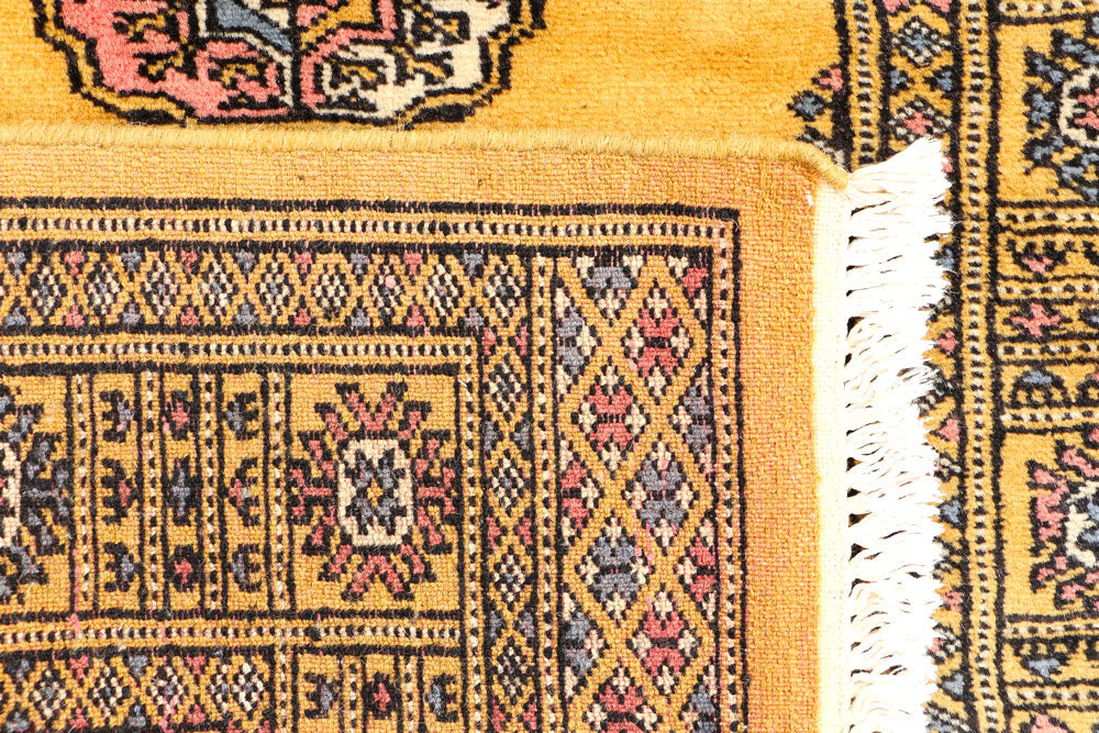 Gold Bokhara 2' 6 x 4' 1 - No. 44385 - ALRUG Rug Store