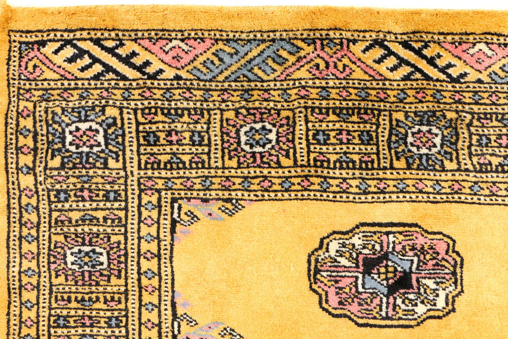 Gold Bokhara 2' 6 x 3' 10 - No. 44388 - ALRUG Rug Store