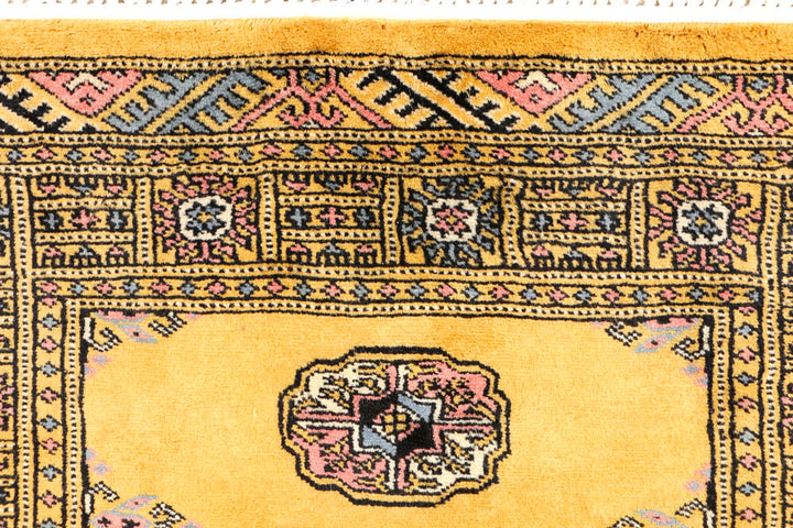 Gold Bokhara 2' 6 x 3' 10 - No. 44388 - ALRUG Rug Store