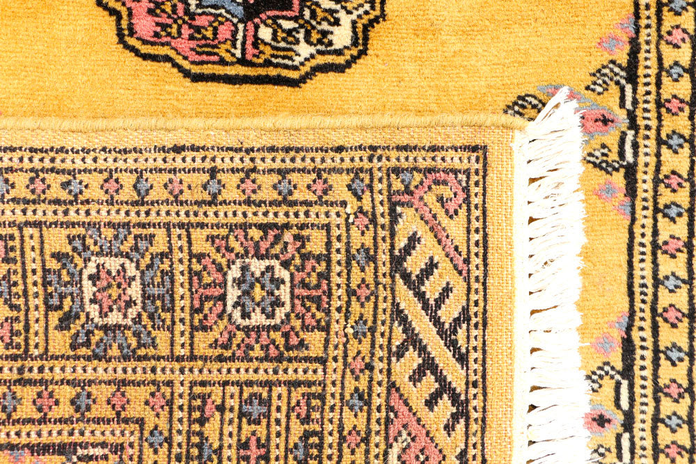 Gold Bokhara 2' 6 x 3' 10 - No. 44388 - ALRUG Rug Store
