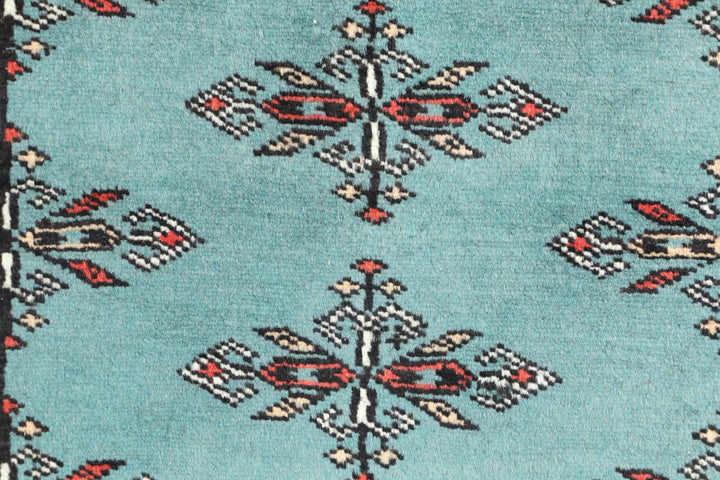 Darkcyan Butterfly 2' 4 x 3' 8 - No. 44405 - ALRUG Rug Store