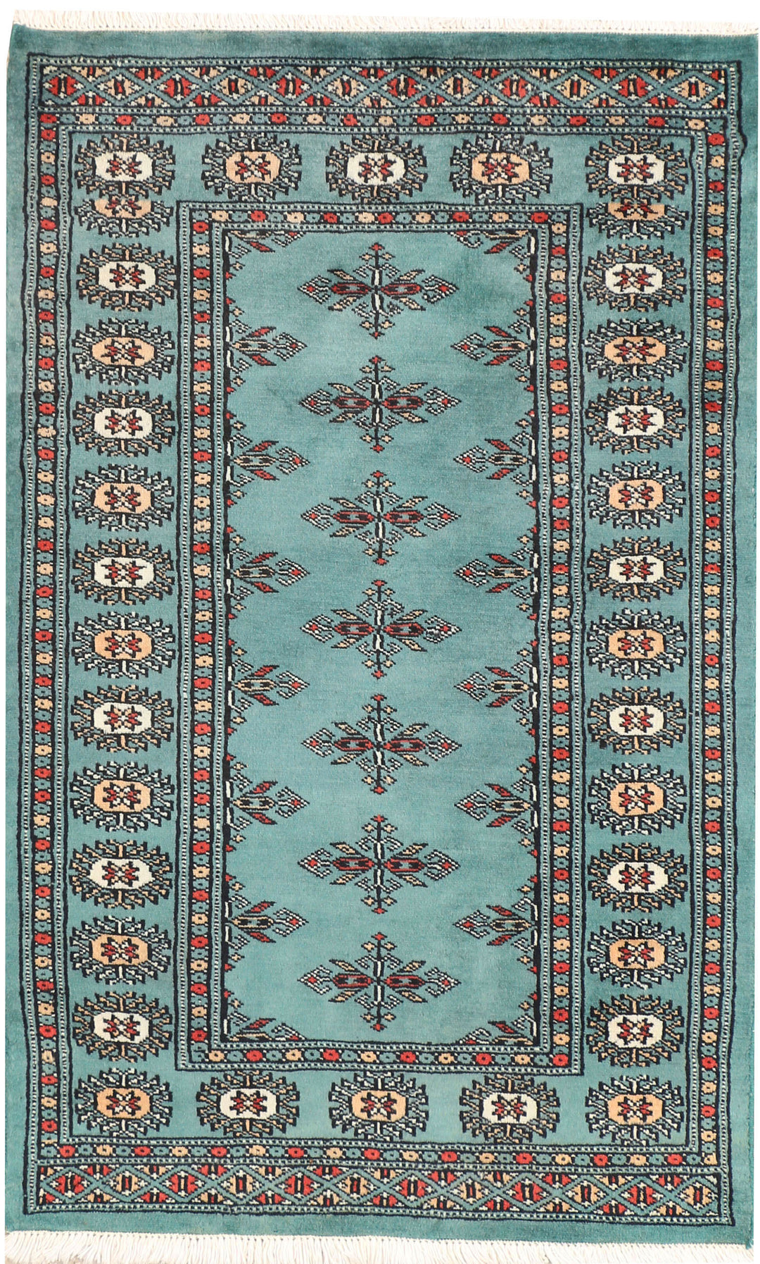 Darkcyan Butterfly 2' 4 x 3' 8 - No. 44405 - ALRUG Rug Store