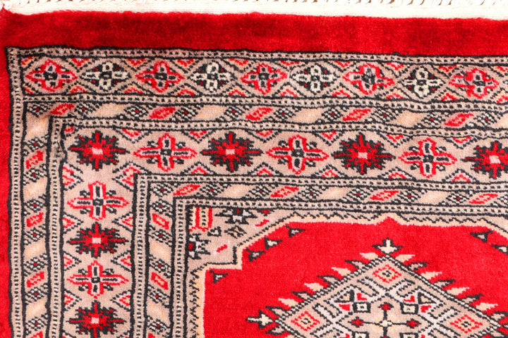 Red Jaldar 2' 4 x 4' 2 - No. 44406 - ALRUG Rug Store
