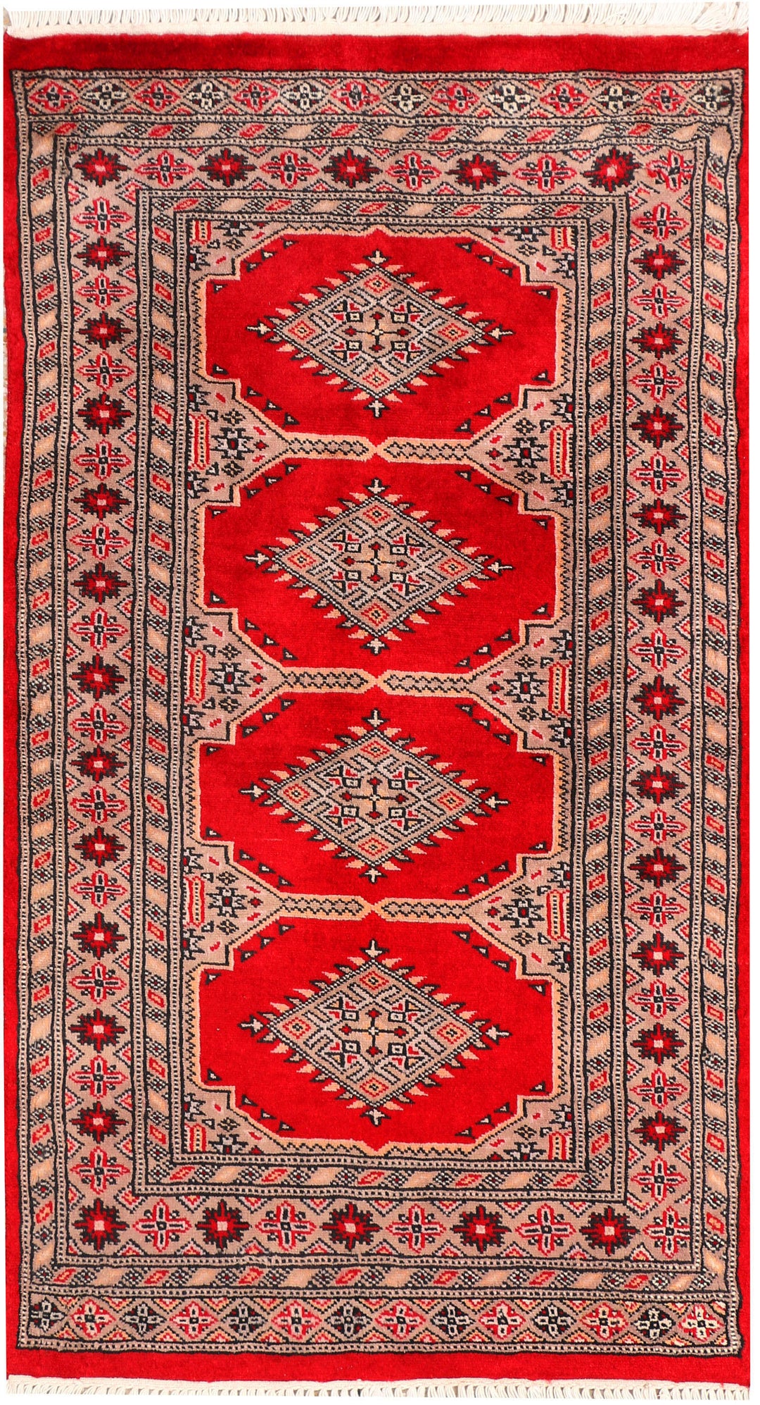 Red Jaldar 2' 4 x 4' 2 - No. 44406 - ALRUG Rug Store
