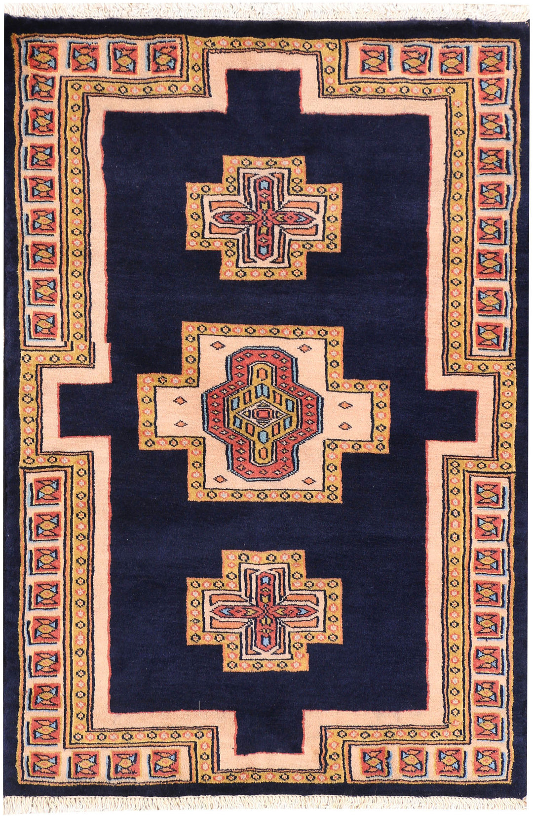 Midnight Blue Jaldar 2' 7 x 3' 9 - No. 44415 - ALRUG Rug Store