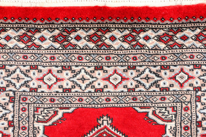 Red Jaldar 2' 6 x 4' 4 - No. 44422 - ALRUG Rug Store
