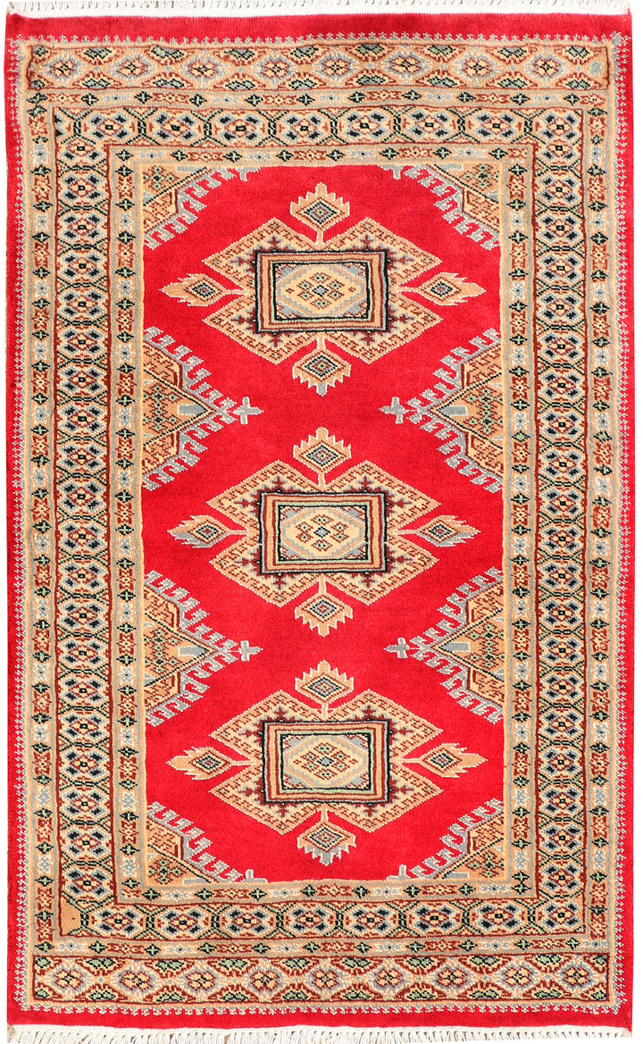 Red Jaldar 2' 6 x 4' 1 - No. 44428 - ALRUG Rug Store