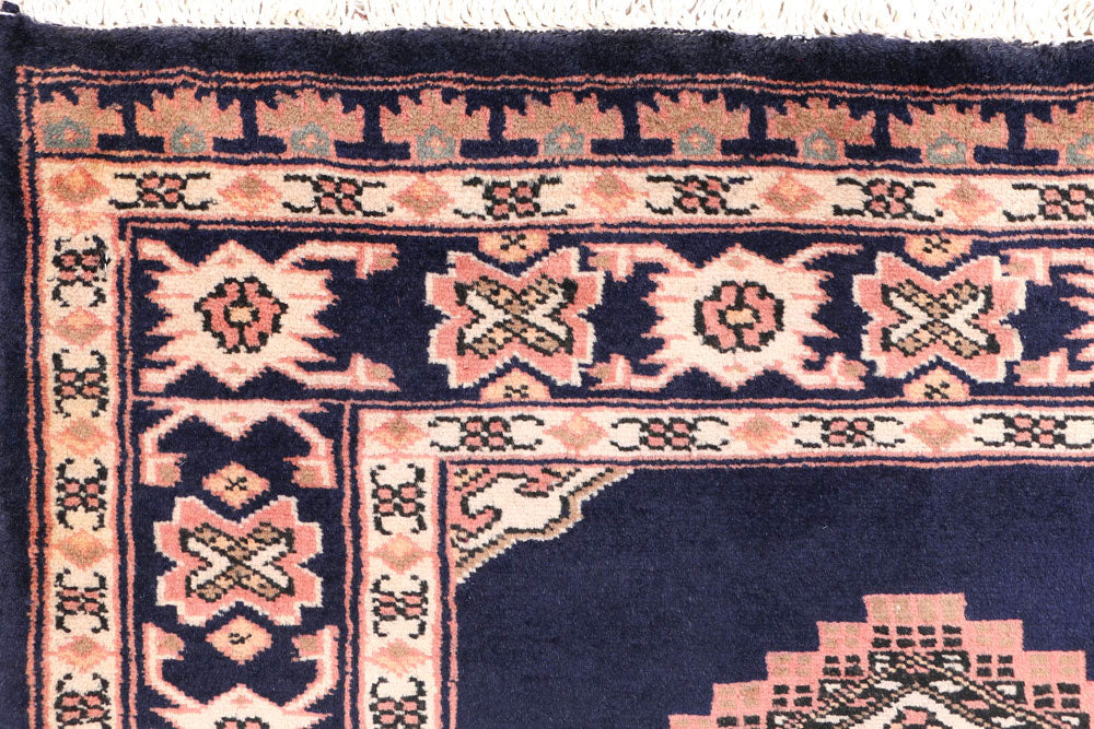 Midnight Blue Jaldar 2' 6 x 3' 11 - No. 44439 - ALRUG Rug Store