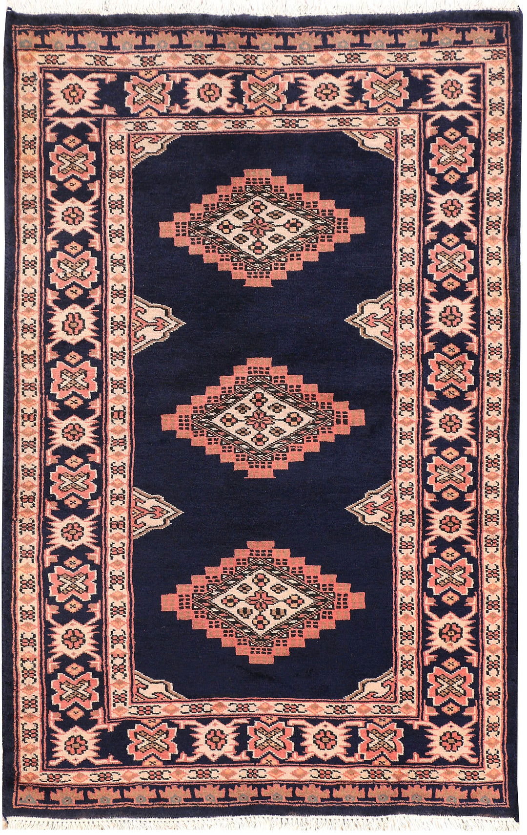 Midnight Blue Jaldar 2' 6 x 3' 11 - No. 44439 - ALRUG Rug Store