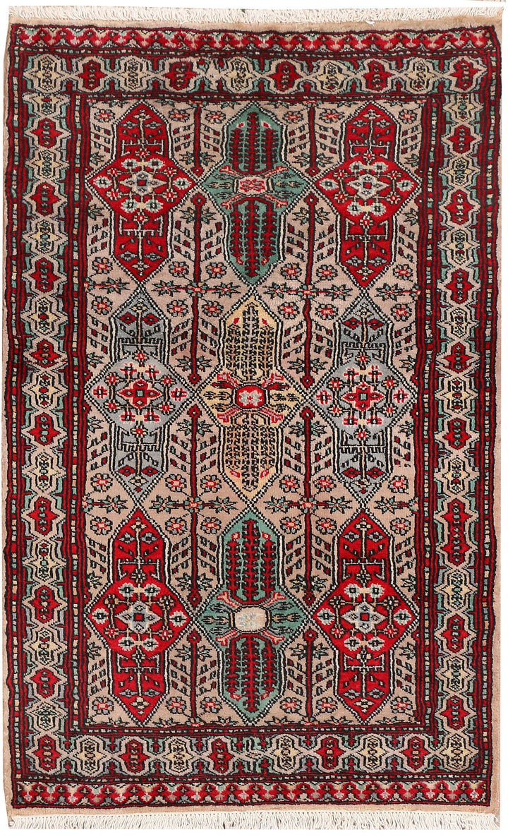 Tan Caucasian 2'  7" x 4' " - No. QA11548