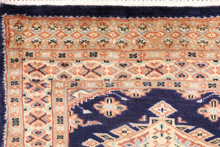 Midnight Blue Caucasian 2' 6 x 4' 7 - No. 44521 - ALRUG Rug Store
