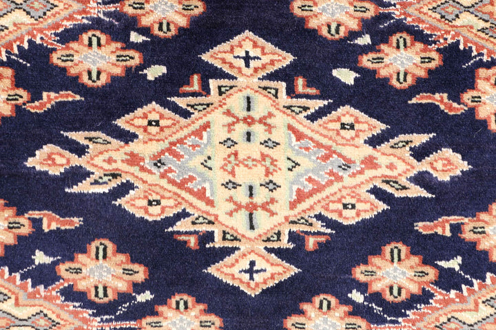 Midnight Blue Caucasian 2' 6 x 4' 7 - No. 44521 - ALRUG Rug Store