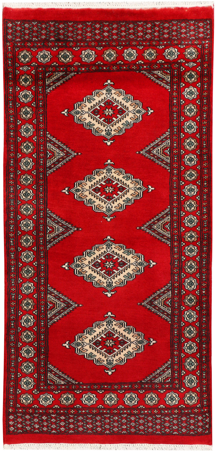 Dark Red Jaldar 2' 4 x 5' - No. 44535 - ALRUG Rug Store