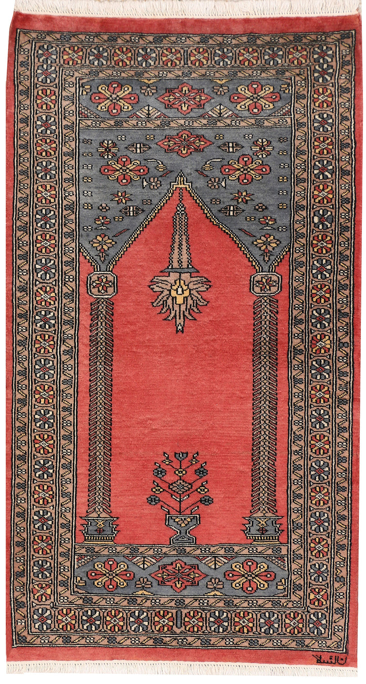 Indian Red Prayer 2' 6 x 4' 6 - No. 44536