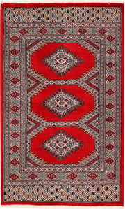 Red Jaldar 2' 4 x 3' 7 - No. 44537