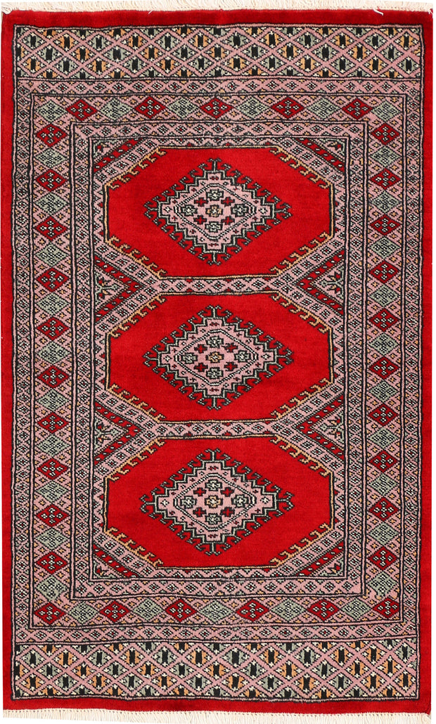 Red Jaldar 2' 4 x 3' 7 - No. 44537