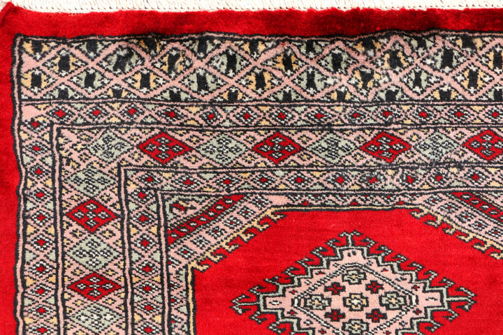 Red Jaldar 2' 4 x 4' 2 - No. 44540 - ALRUG Rug Store