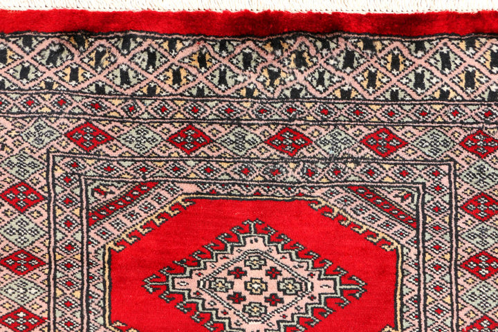 Red Jaldar 2' 4 x 4' 2 - No. 44540 - ALRUG Rug Store