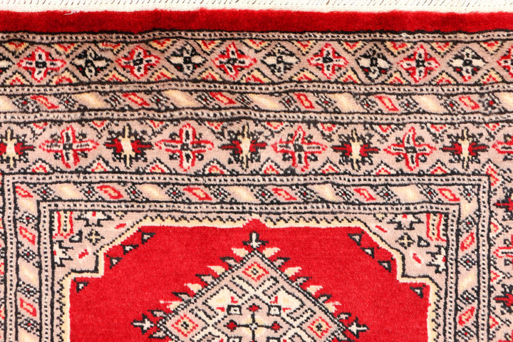 Red Jaldar 2' 6 x 4' 4 - No. 44544 - ALRUG Rug Store