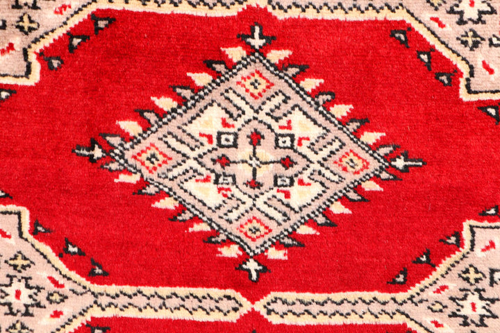 Red Jaldar 2' 6 x 4' 4 - No. 44544 - ALRUG Rug Store