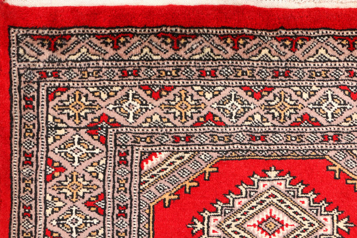 Red Jaldar 2' 9 x 4' 6 - No. 44547 - ALRUG Rug Store
