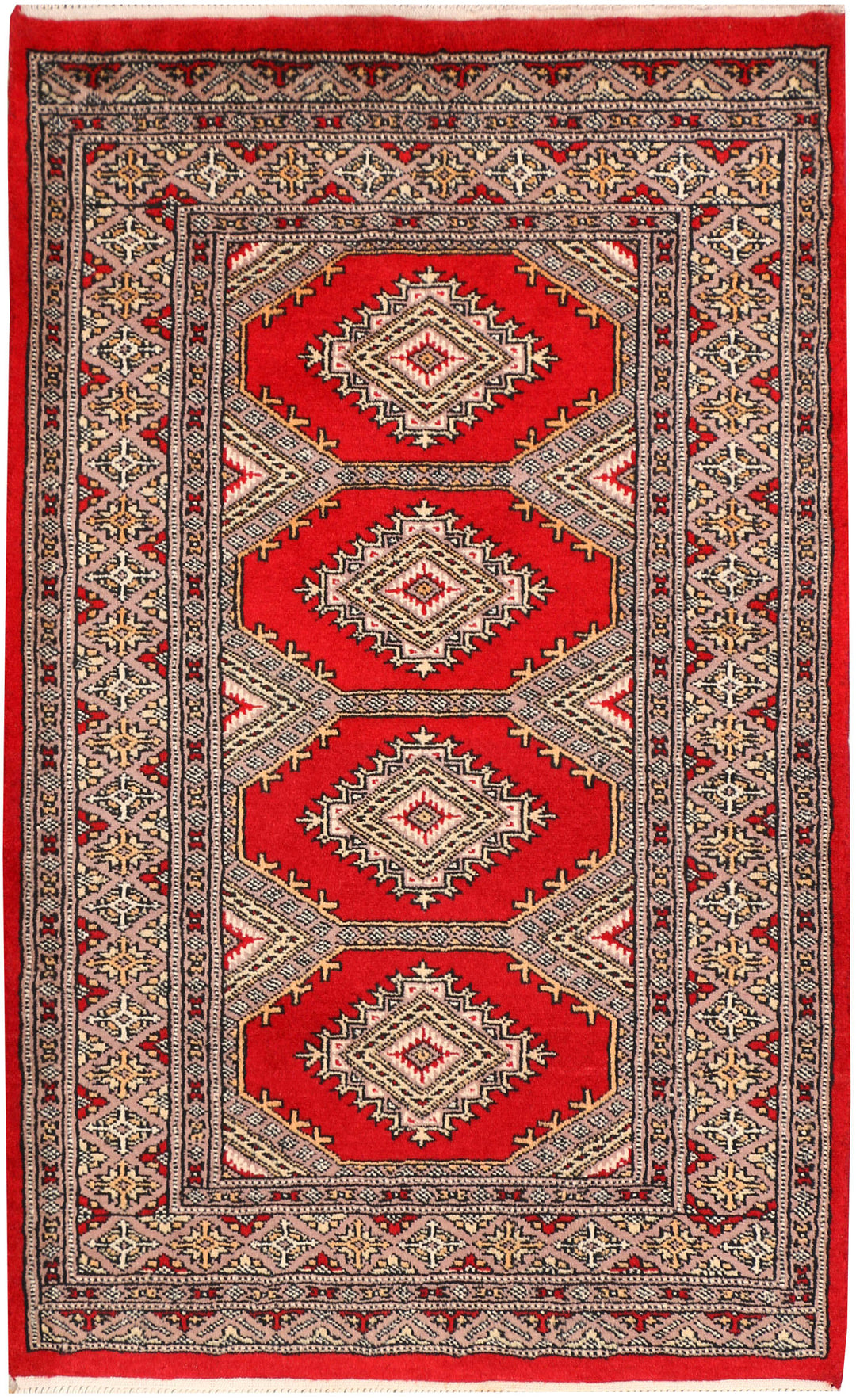 Red Jaldar 2' 9 x 4' 6 - No. 44547 - ALRUG Rug Store