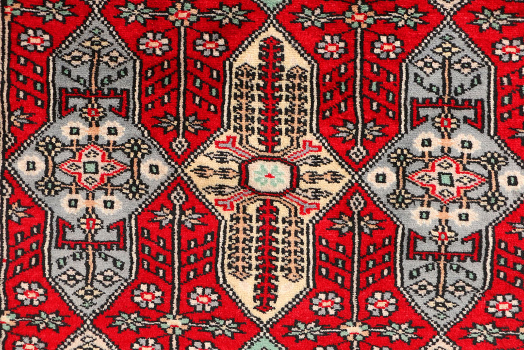 Red Caucasian 2'  7" x 4' " - No. QA98746